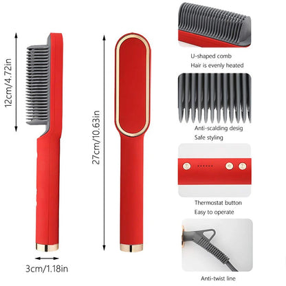 StylePro Hair Straightener & Styling Comb - For All Hair Types