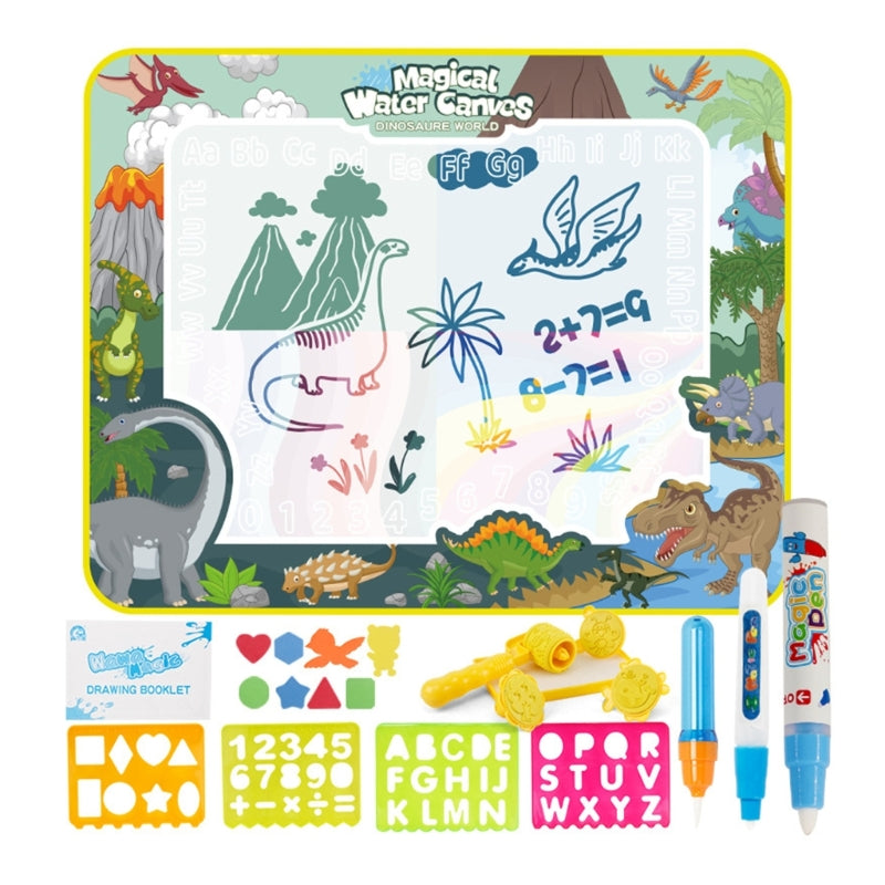 Mess Free Kids Coloring Mat - Full Set