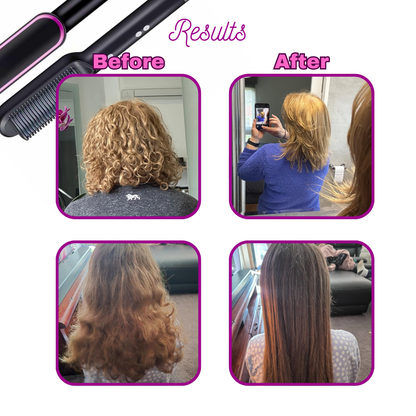 StylePro Hair Straightener & Styling Comb - For All Hair Types