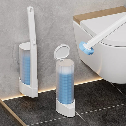 Wall-Mounted Disposable Toilet Brush