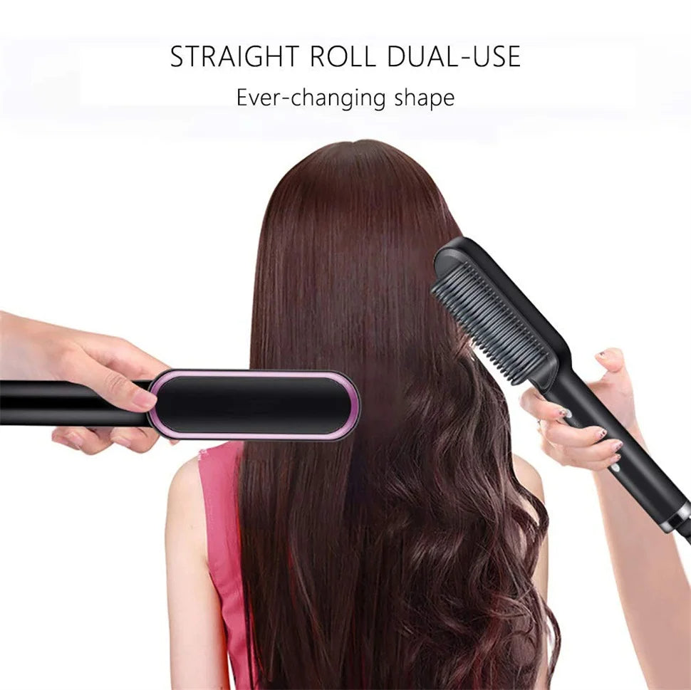 StylePro Hair Straightener & Styling Comb - For All Hair Types