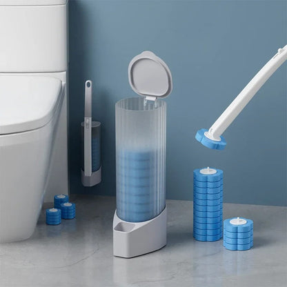 Wall-Mounted Disposable Toilet Brush