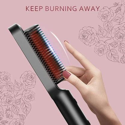 StylePro Hair Straightener & Styling Comb - For All Hair Types